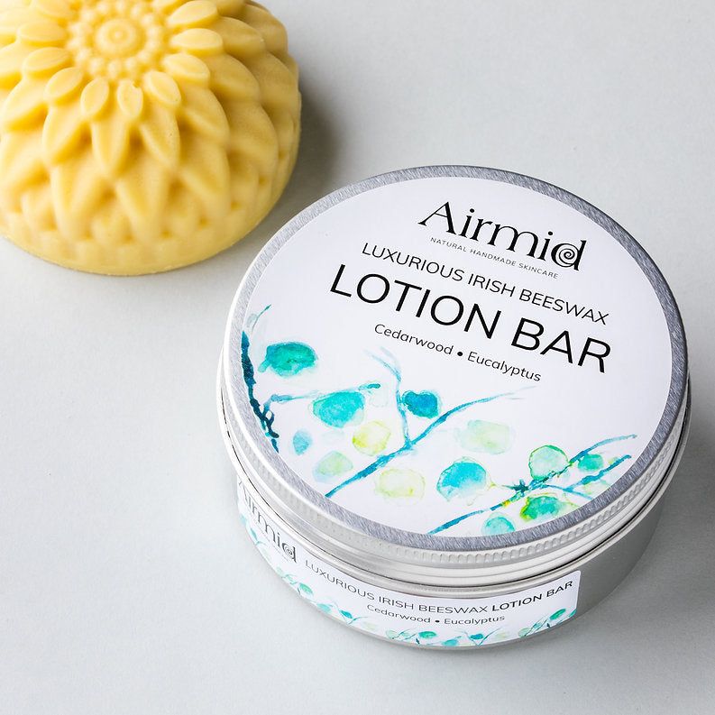 Airmid Natural Handmade Soap Cedarwood & Eucalyptus Luxury Lotion Bar