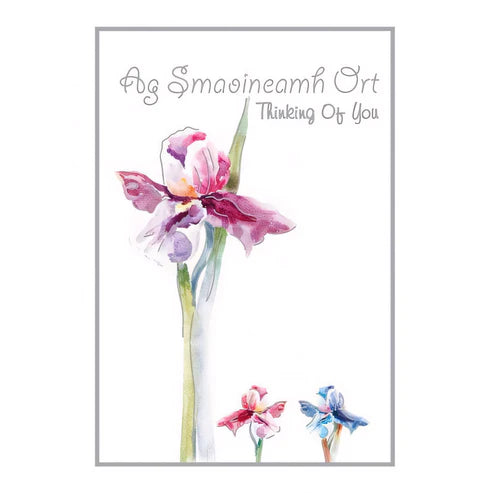 The Glen Gallery Ag Smaoineamh Ort / Iris Thinking of You