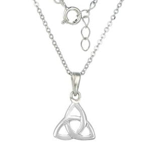Kilkenny Silver - Gold Trinity Pendant