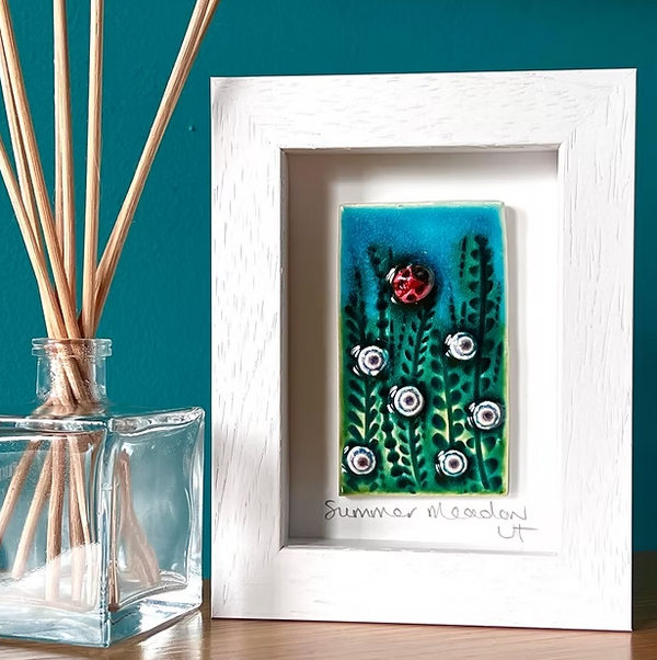 Figment Ceramics 'Summer Meadow' Tile Frame