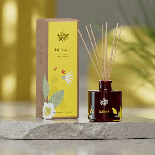 The Handmade Soap Company Reed Fragrance Diffuser - Lemongrass & Cedarwood | 200ml