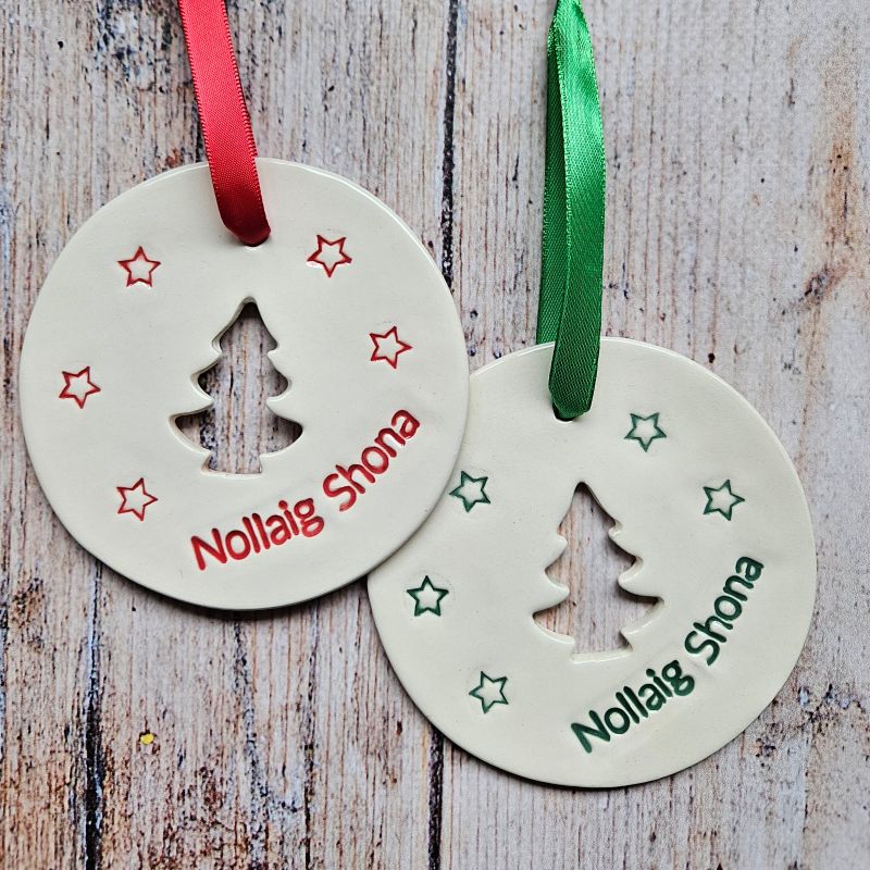 Maple Tree Pottery-Nollaig Shona Circles