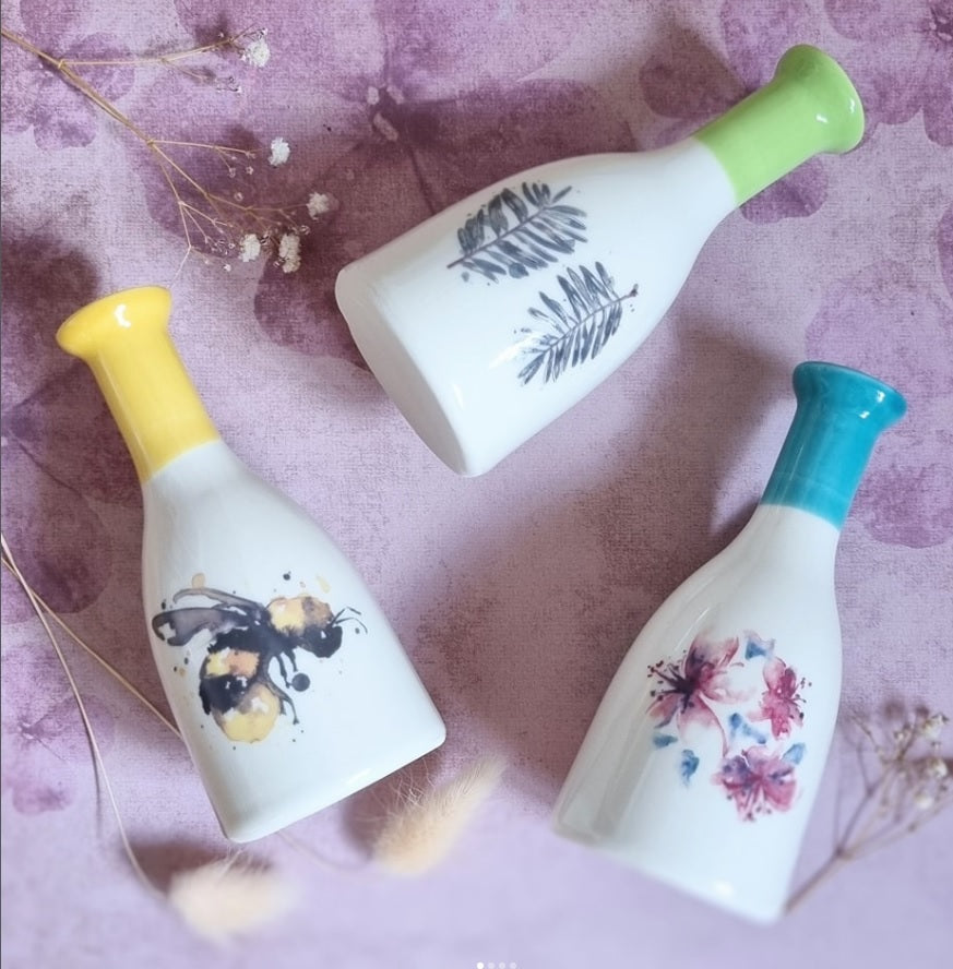 Rachel Leary Ceramics. Bottle Vase