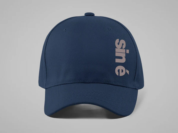 Fukil Sideways 'sin é' Hat - Navy and Grey
