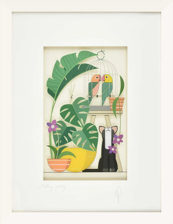 Black Hen Designs Sitting Pretty Large