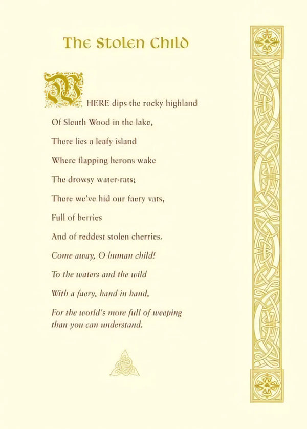 The Glen Gallery The Stolen Child Card