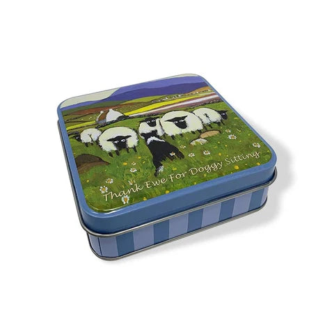 Thomas Joseph Sweet Tin - 'Thank Ewe For Doggy Sitting'