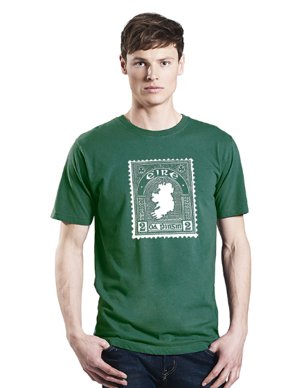 An Spailpín Fánach  'An Chéad Stampa Éireannach' T-Shirt