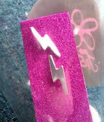 Tishpa Jewellery Silver Lightning Earrings