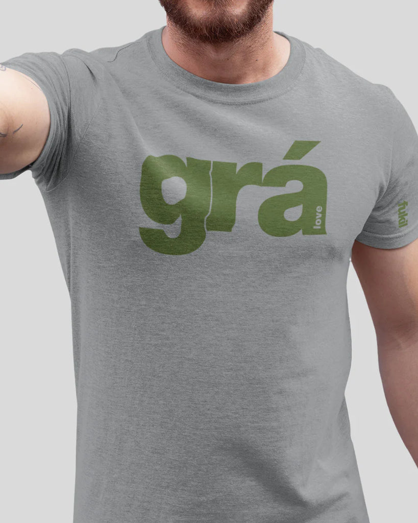 fukil grá t-shirt