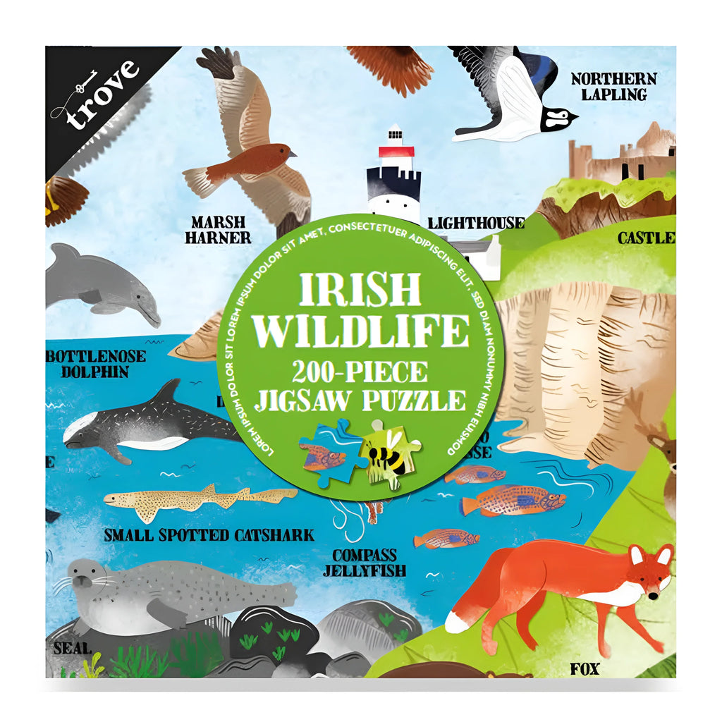 Irish wildlife 200-piece jigsaw puzzle