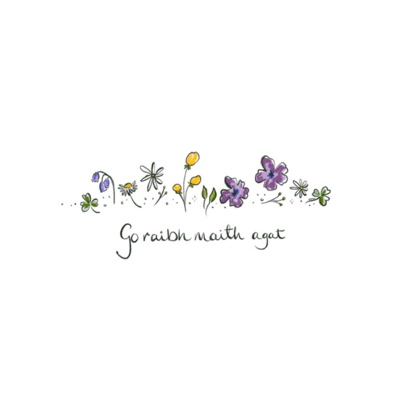 GRMA Irish Thank You Card