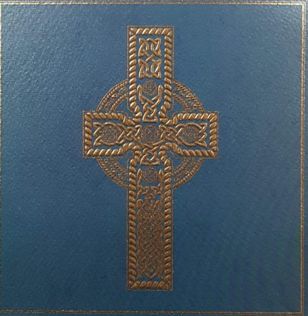 The Glen Gallery Gold Celtic Cross Card