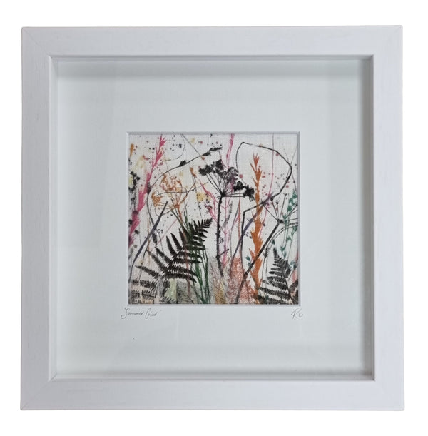 Ruth Osborne Art 'Summer Colour' Irish Linen Original