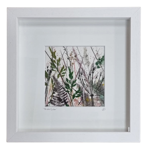 Ruth Osborne Art 'The Wild Garden' Irish Linen Original