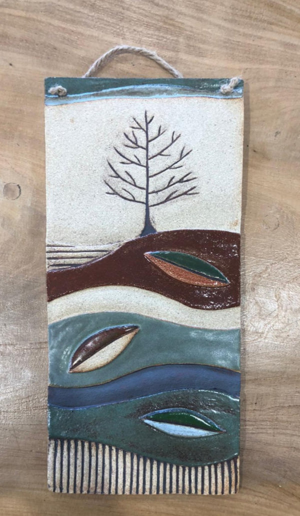 Michelle Butler Ceramics Autumn Plaque Large