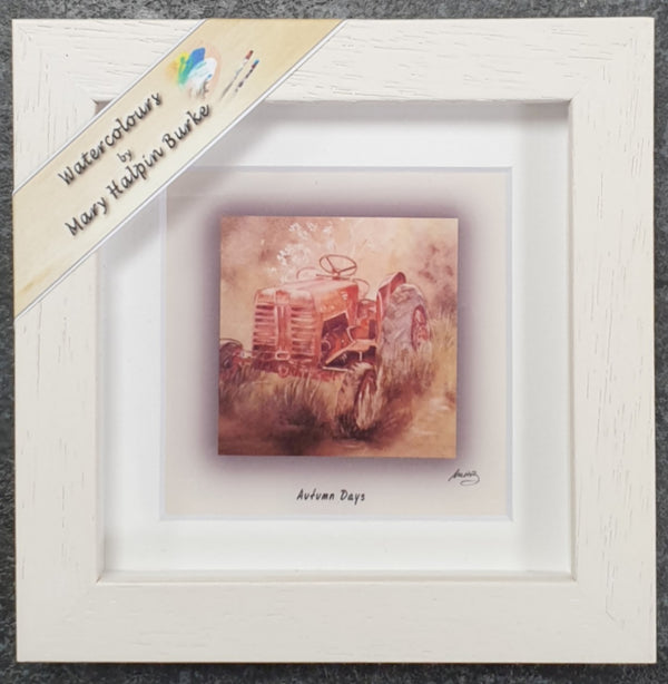 Magpi Art Autumn Days Watercolour Framed Print