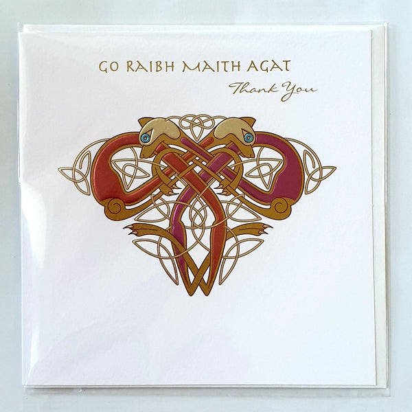 The Glen Gallery Celtic Thank You Card