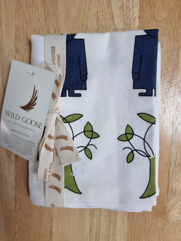 Wild Goose Studio Cotton Tea Towel Tree Of Life