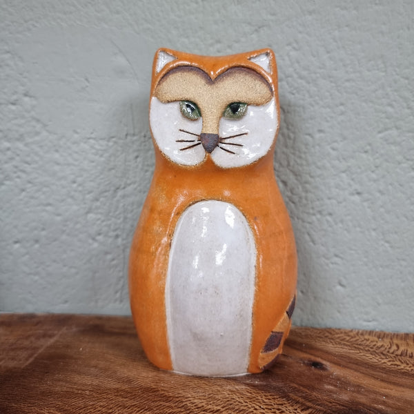 Michelle Butler Ceramics Large Cat Ginger