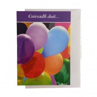 Cuireadh duit - Invitation 8 pack