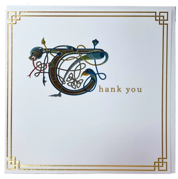 The Glen Gallery Celtic Dog Thank You Card