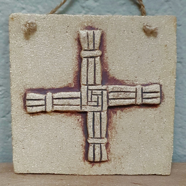 Michelle Butler Ceramics St Brigid's Cross Plaque