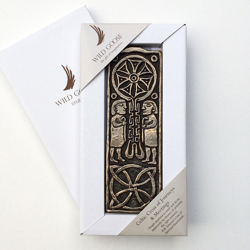Wild Goose Studio Cross Of Journeys And Meetings. small