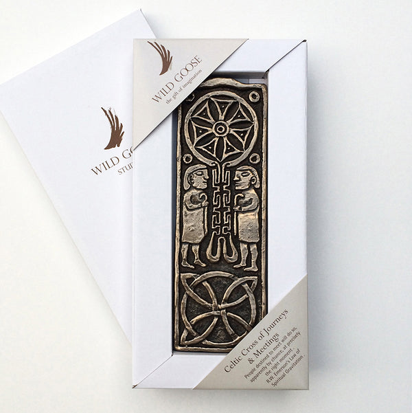 Wild Goose Studio Cross Of Journeys And Meetings. small