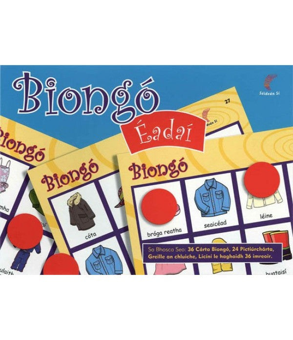 Biongó Eadaí - Bingo In Irish