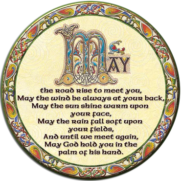 The Celtic Card Team May The Road Rise To Meet You Coaster