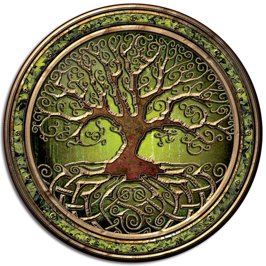 The Celtic Card Team Tree of Life 4 Pack Irish Coaster