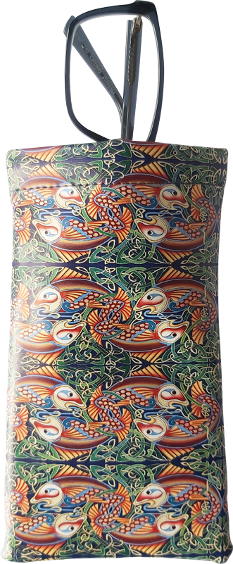 Nature's Craft Celtic Glasses Pouch Fish