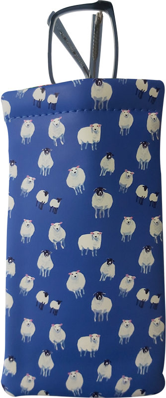 Nature's Craft Celtic Glasses Pouch Sheep