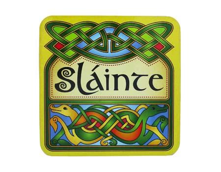Clara Crafts Slainte Coaster
