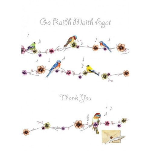 The Glen Gallery Birds Thank You Card