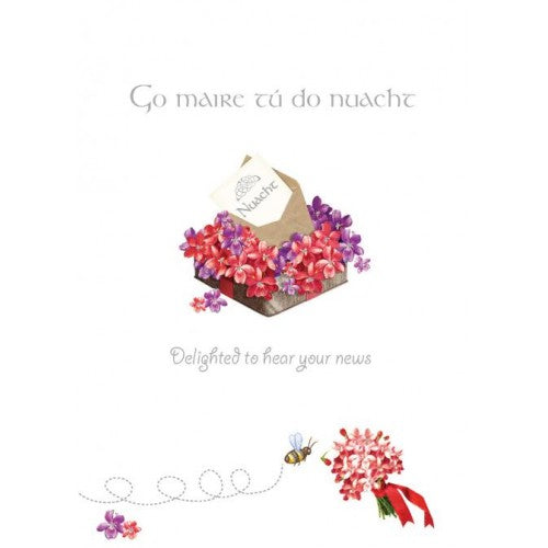 The Glen Gallery Delighted To Hear Your News Card