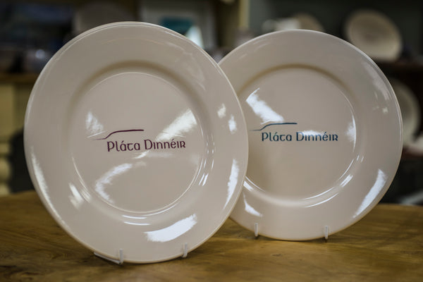 A Taste Of Carntogher Pottery Dinnéir Pláta Teal