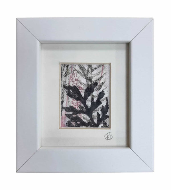 Ruth Osborne Mini Art 'Grass' Irish Linen Original