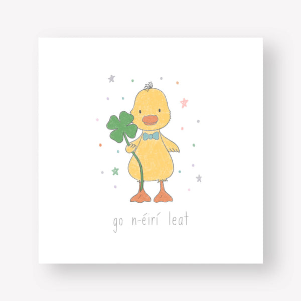 Connect The Dots Design Go N-éirí Leat/All The Best