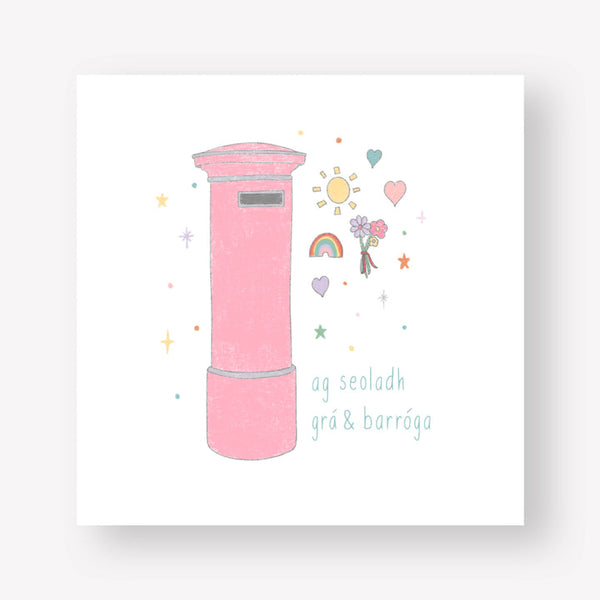 Connect The Dots Design Grá & Barróga/Love & Hugs