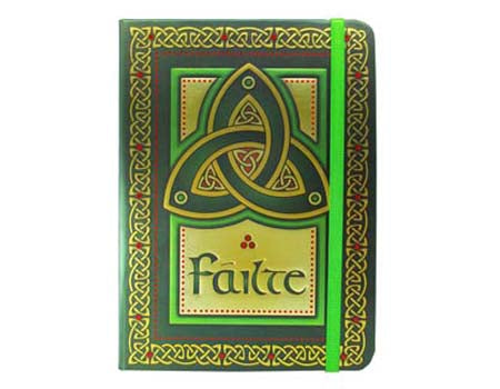 Island Craft Studios Trinity Knot Fáilte Notebook