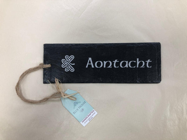 Blue House Gifts Aontacht Unity Slate Plaque
