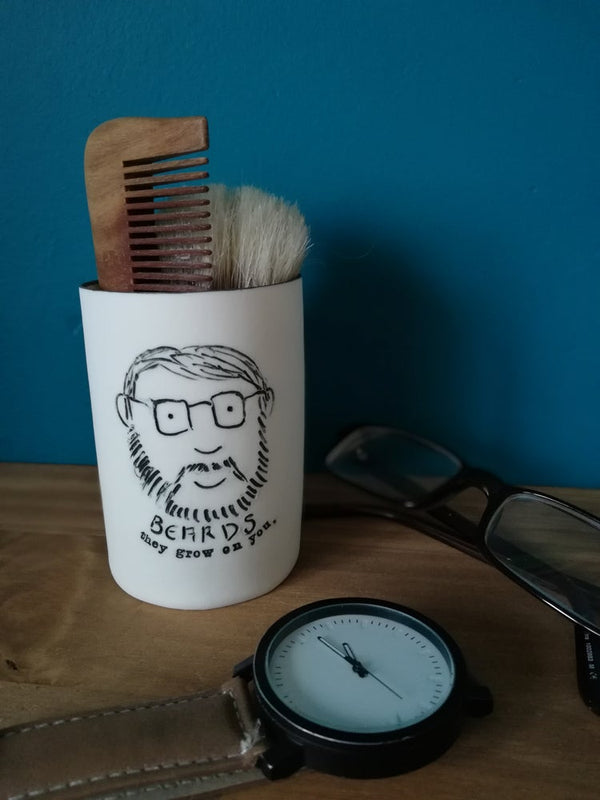 Lynda B Jewellery and Ceramics Beard Pot