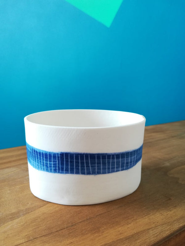 Lynda B Jewellery and Ceramics Oval Coastal Pot