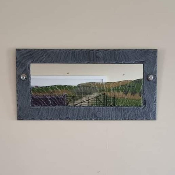 Nick Alma - Carntogher Slate Mirror Medium