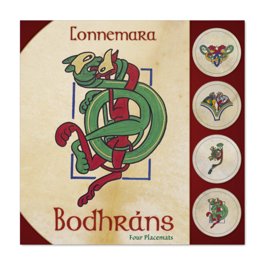 Real Ireland Bodhrán Placemats