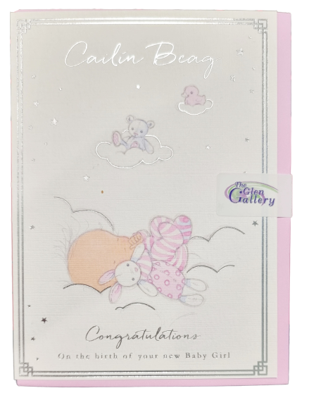 The Glen Gallery Cailín Beag Congratulations On The Birth Of Your New Baby Girl