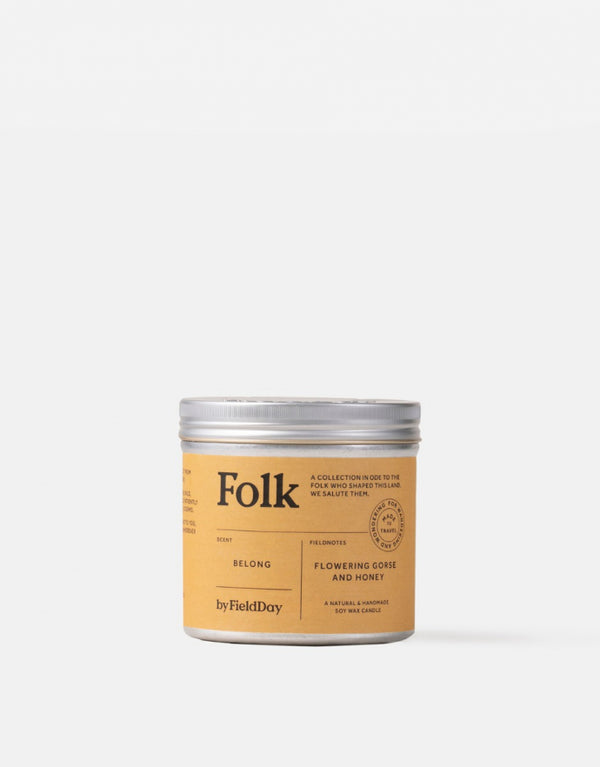 Field Day Ireland Belong Folk Tin Candle