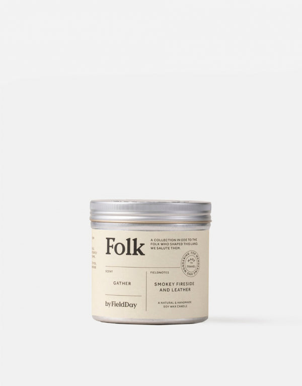 Field Day Ireland Gather Folk Tin Candle